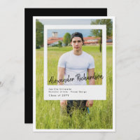 Autographed Snapshot | 5 Photo Graduation Party