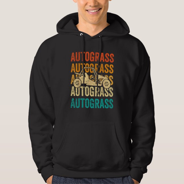 Autograss Retro Hoodie (Front)
