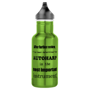 Autoharp Most Important Instrument 532 Ml Water Bottle