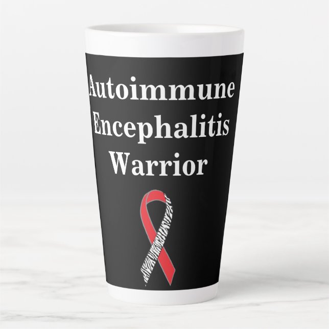 Autoimmune Encephalitis Warrior Mug (Front)