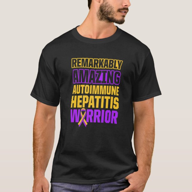 Autoimmune Hepatitis Survivor Warrior   16 T-Shirt (Front)