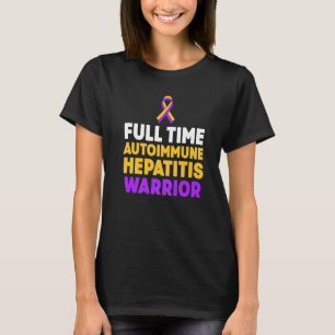 Autoimmune Hepatitis Survivor Warrior 17 T-Shirt