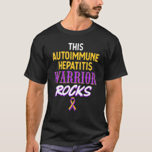 Autoimmune Hepatitis Survivor Warrior 24 T-Shirt