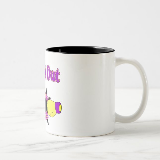 Autoimmune Hepatitis Two-Tone Coffee Mug (Right)