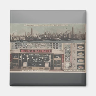 Automat Horn & Hardart Time Square New York, Vinta Magnet