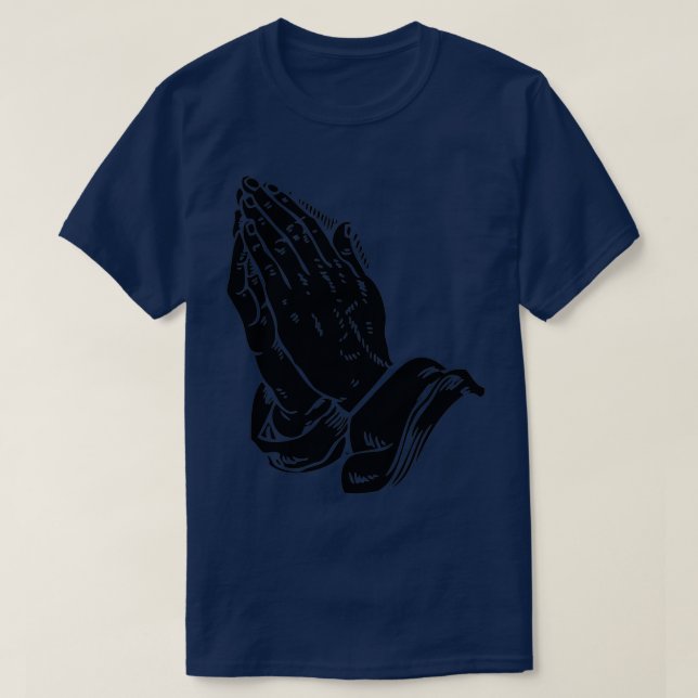Automatic Praying Hands T-Shirt (Design Front)