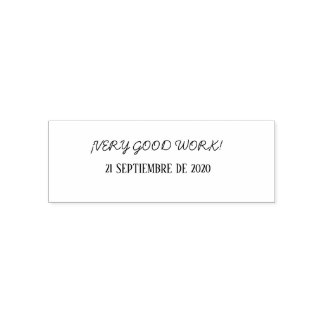 Automatic rubber seal self-inking stamp