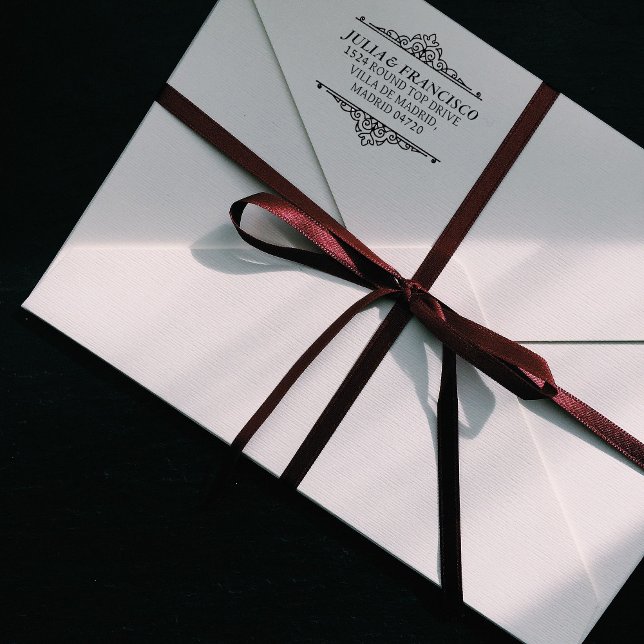 Automatic Rubber Stamp with Family Address (Creator Uploaded)