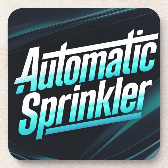 Automatic Sprinkler Coaster (Front)