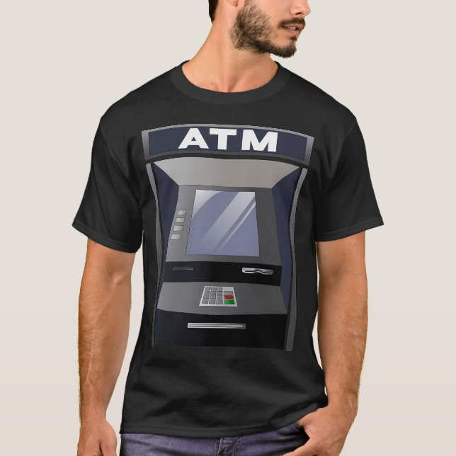 Automatic Teller Machine (Atm) T-Shirt (Front)
