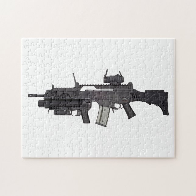 Automatic weapon G36 Jigsaw Puzzle (Horizontal)