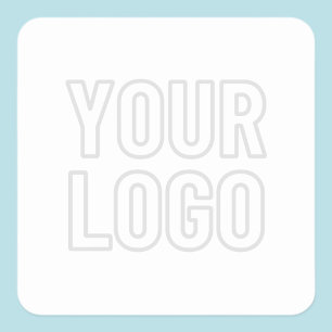 Automatically Lighten Logo For Background Square Sticker