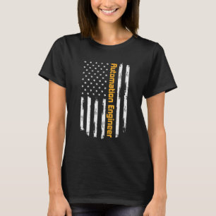 Automation Engineer Proud Carrer Vintage American T-Shirt