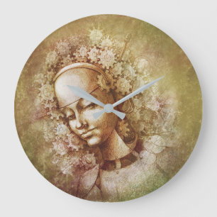 Automaton Large Clock
