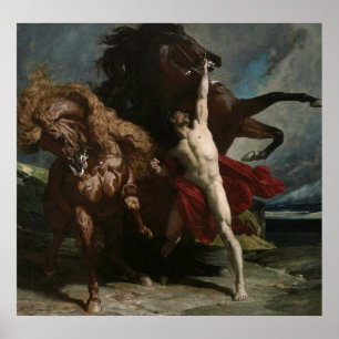 Automedon with the Horses of Achilles Print