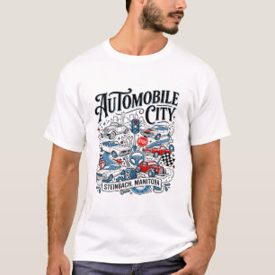 Automobile City Steinbach Manitoba Canada Automoti T-Shirt