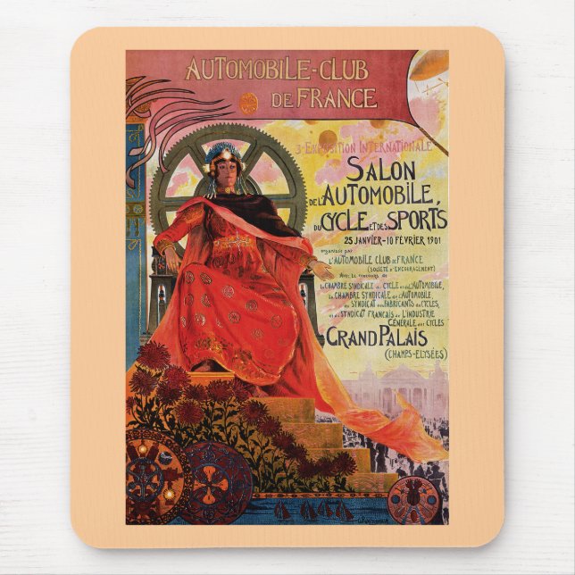 Automobile Club de France Mouse Pad (Front)