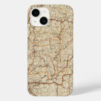 Automobile map Massachusetts vintage geography car