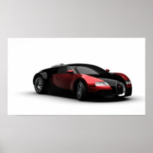 Automobile Muscle Car Poster