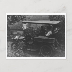 Automobiling In The Hills Of Southern Vermont Postcard