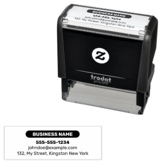 Automotive Auto Detailing Car Repair Self-inking Stamp