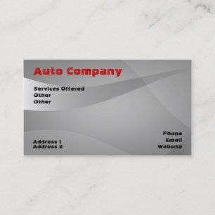Automotive Business card