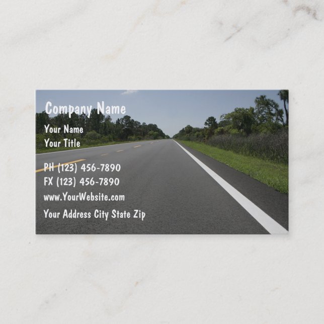 Automotive Business Cards (Front)