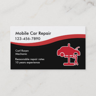Automotive Business Cards