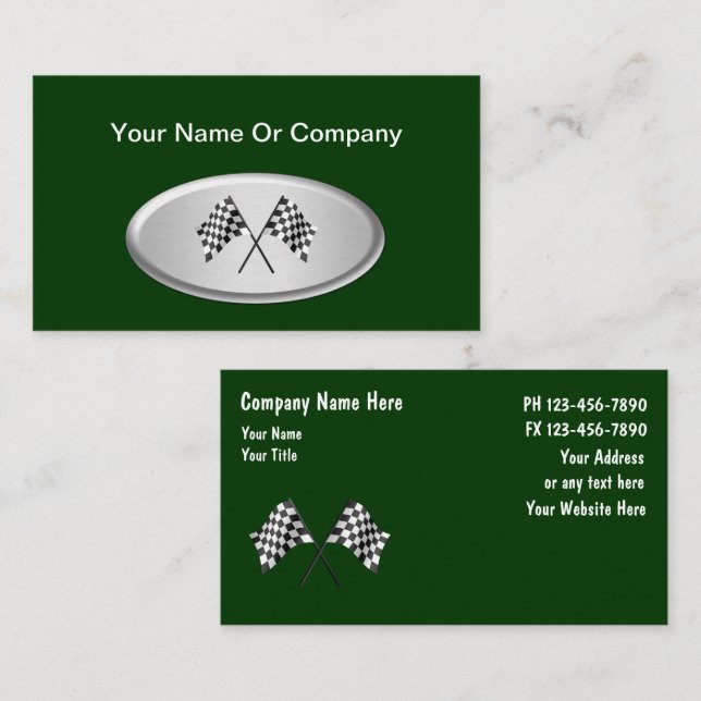 Automotive Business Cards (Front/Back)