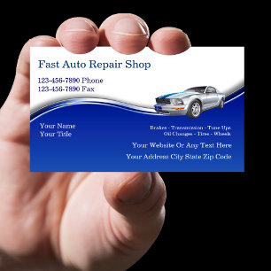 Automotive Business Cards