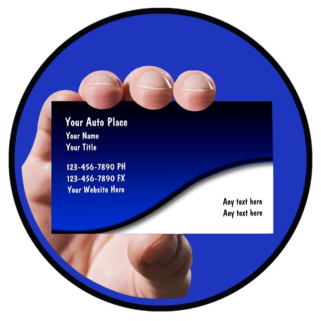 Automotive Business Cards (Creator Uploaded)