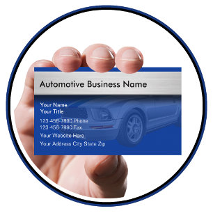 Automotive Business Cards