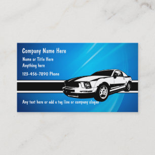 Automotive Business Cards