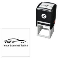 Automotive Business Logo Self-inking Stamp