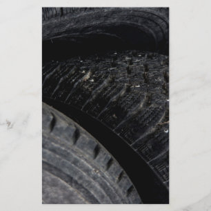 Automotive Car old tires Black Road trips Stationery