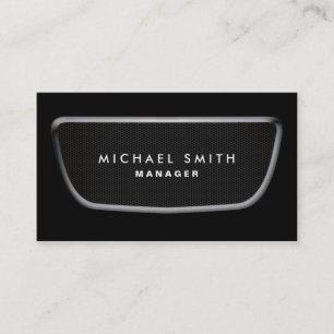 Automotive Car Salesman Mechanic Professional Business Card