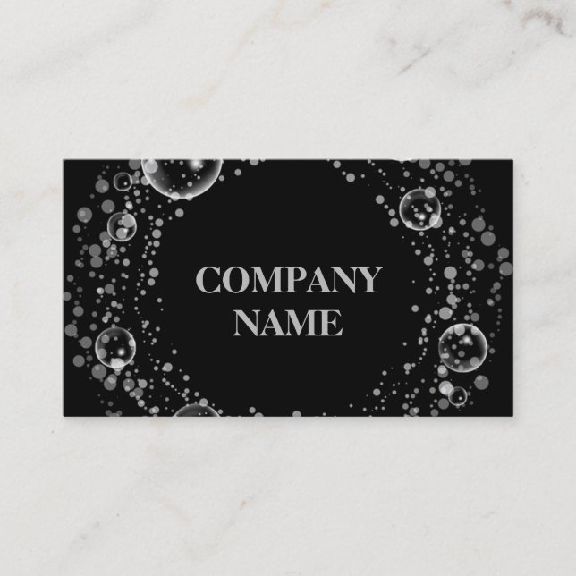 Automotive / Car Wash Business Card (Front)