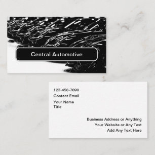 Automotive Cool Business Cards Design