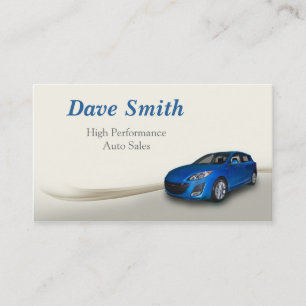 Automotive Dealer Business Card