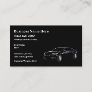 Automotive Fresh New Business Cards