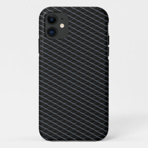 Automotive Garage Tuning Charcoal Grille Print iPhone 11 Case