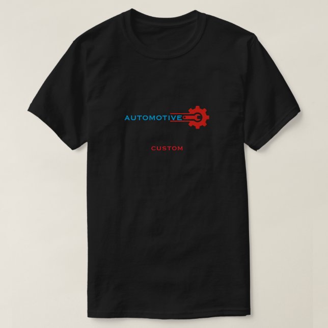 Automotive Gear Logo T-Shirt (Design Front)