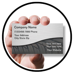 Automotive Industry Business Card