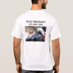 Automotive Mechanic Simple Work Shirts