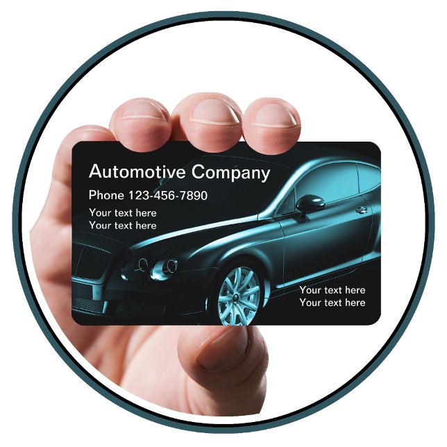 Automotive Modern Design Business Card (Creator Uploaded)