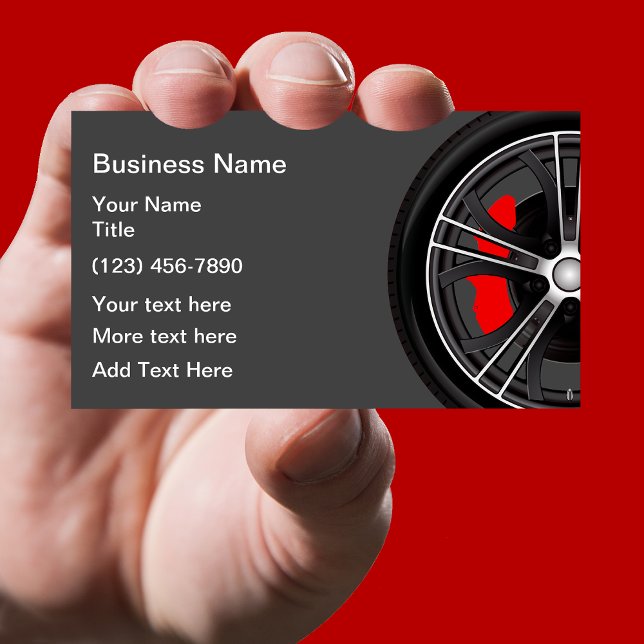 Automotive New Business Cards Design (Creator Uploaded)