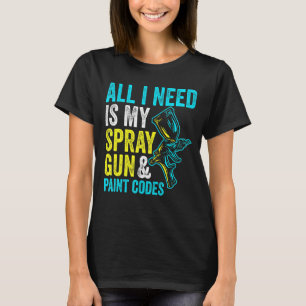 Automotive paint gun auto body sprayer 2 T-Shirt