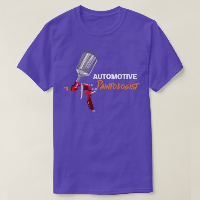 Automotive Paintologist T-Shirt (Design Front)
