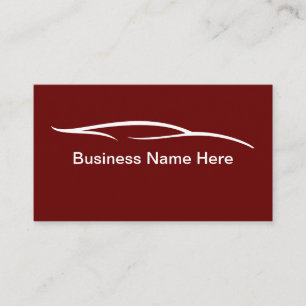Automotive Professional Auto Body Repair Business Card