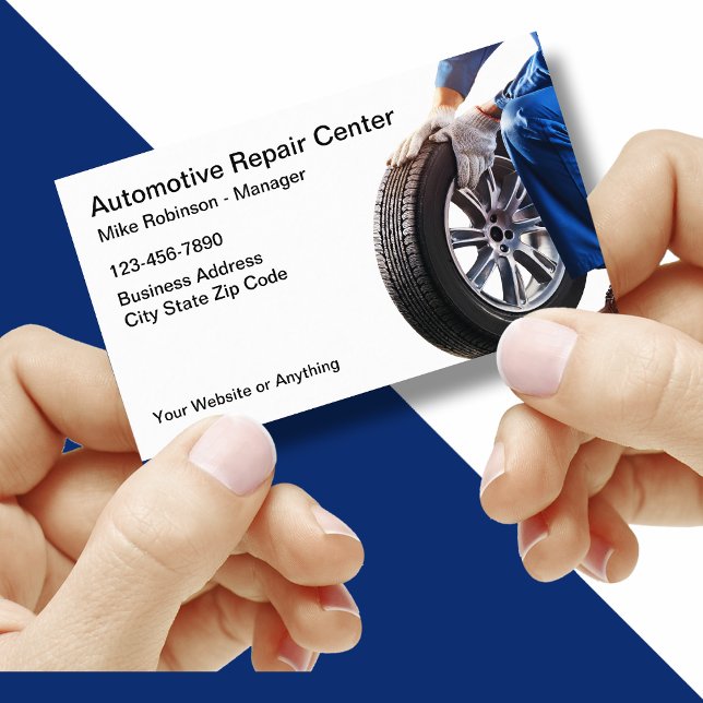 Automotive Repair Services Business Cards (Creator Uploaded)